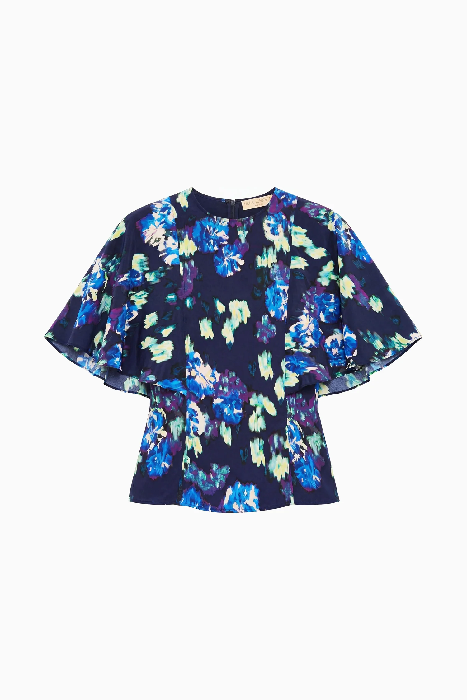 Ada Silk Blouse - Evening Bloom - Image 5