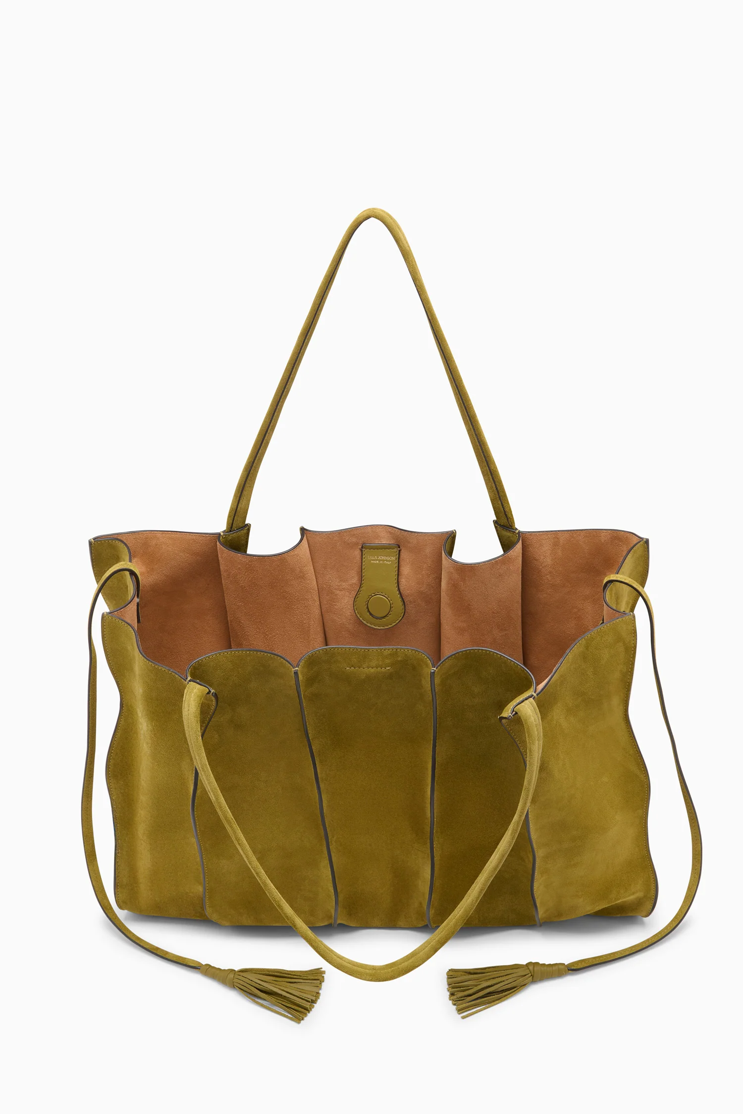 Adria Large Tote - Olive - Image 4