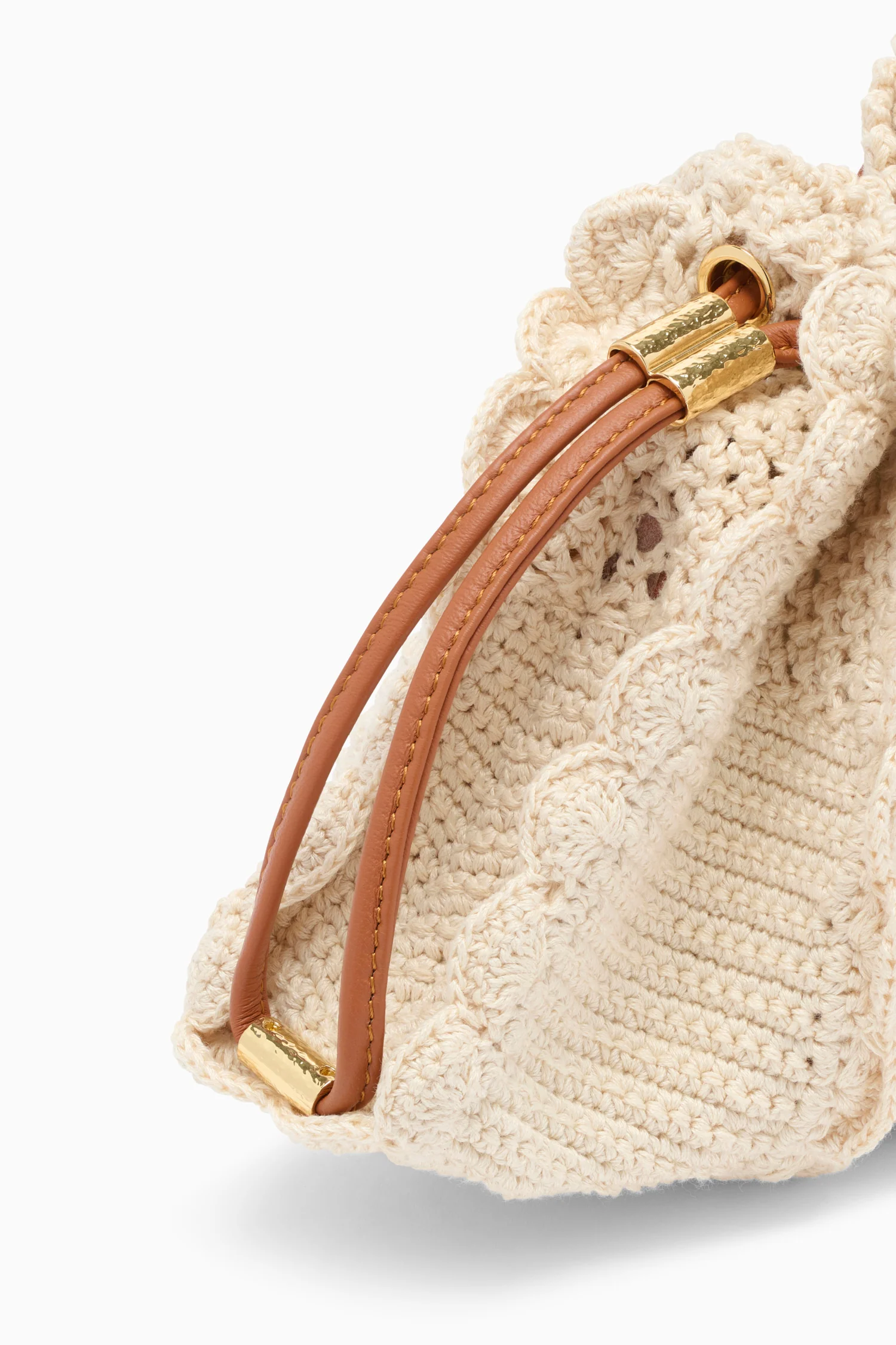 Adria Small Crochet Crossbody - Cowrie - Image 3