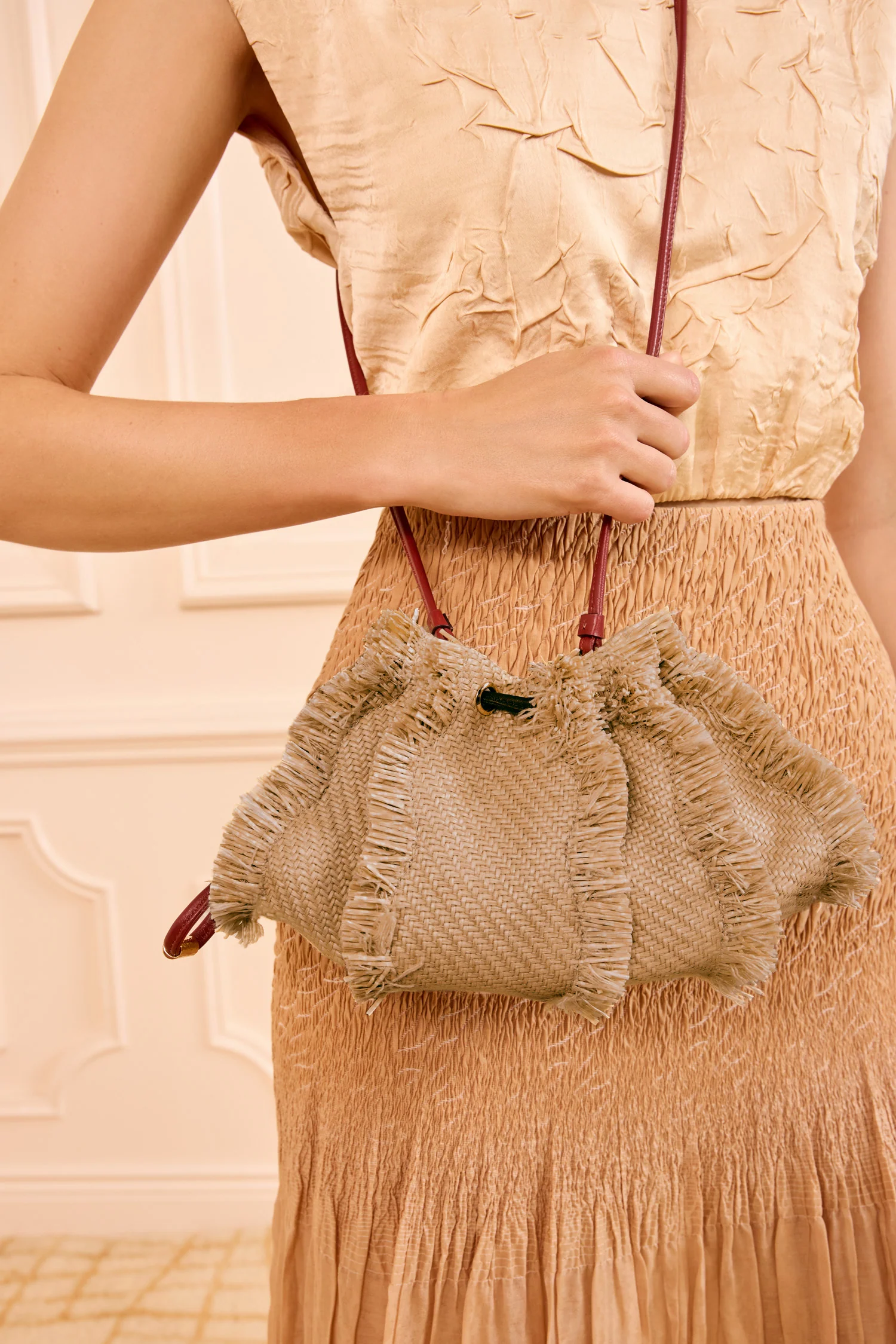 Adria Small Crossbody - Natural - Image 6