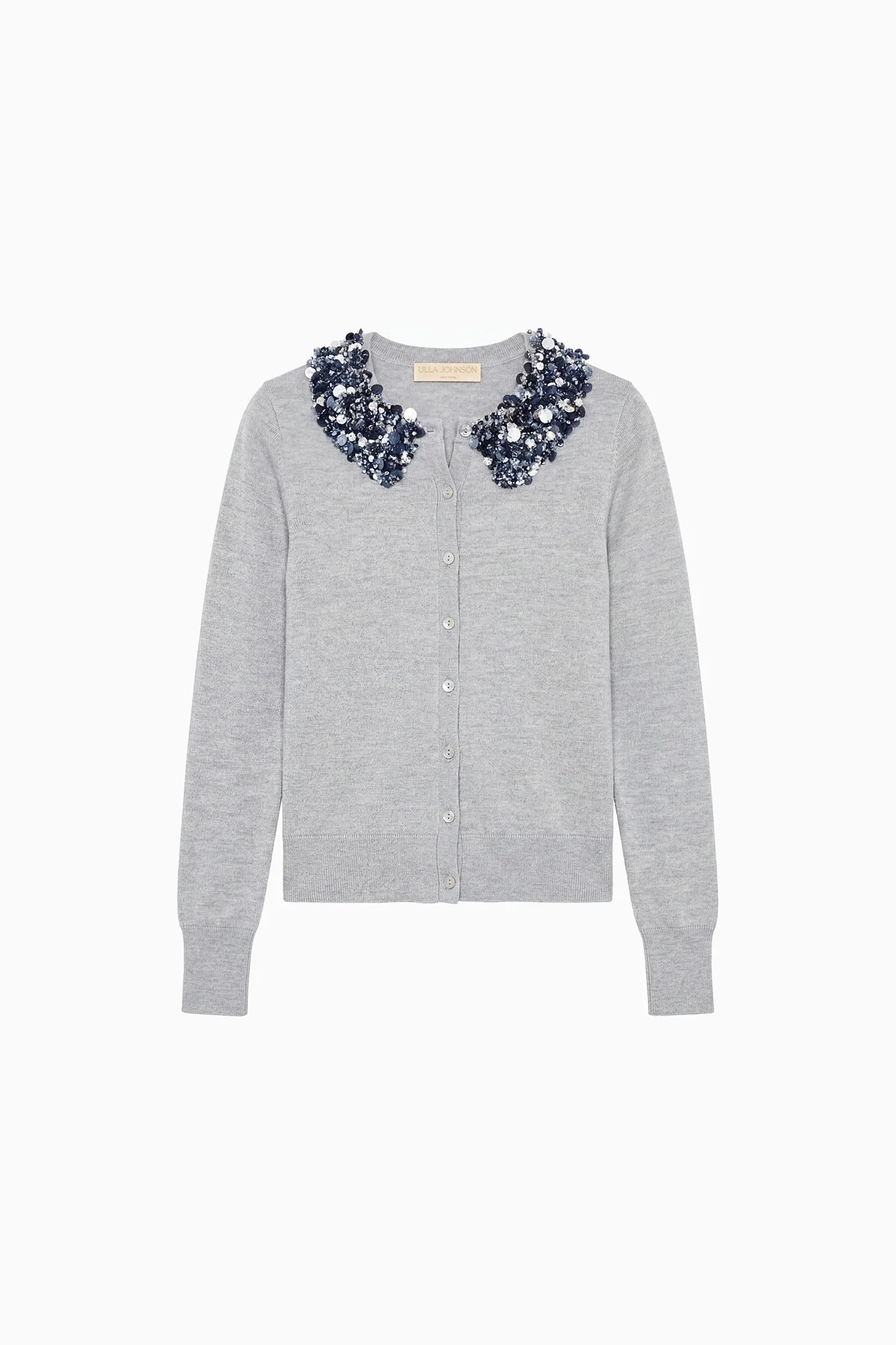 Anna Embellished Cardigan - Ash - Image 6