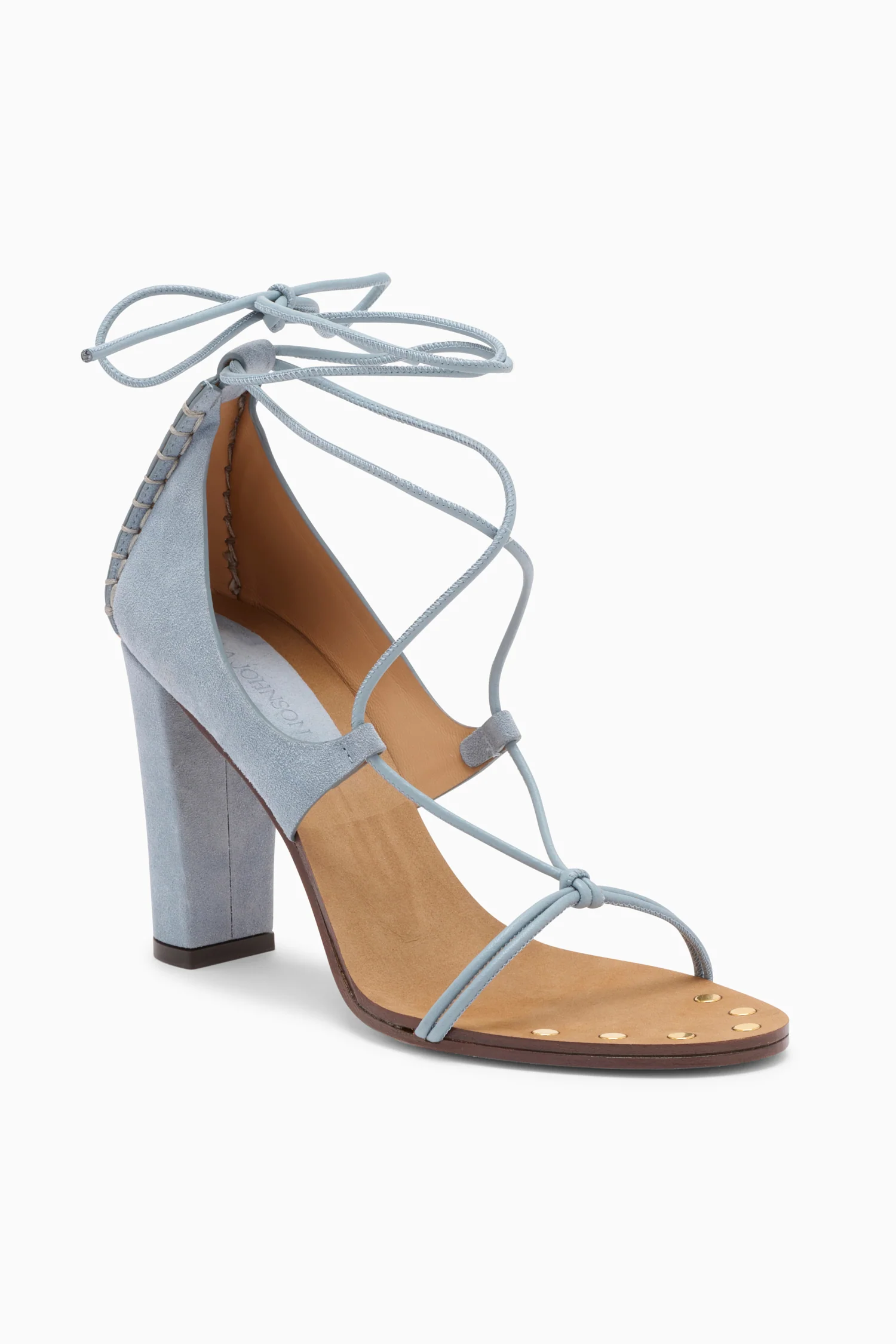 Aves Bare High Heel Sandal - Stone - Image 2