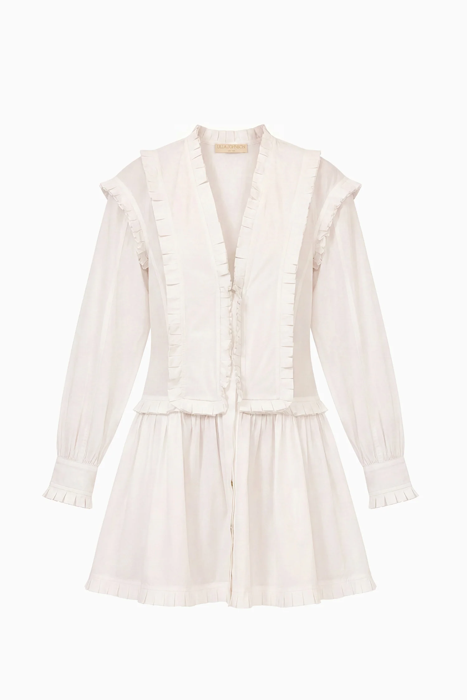 Beatrix Cotton Mini Dress - Cowrie - Image 5
