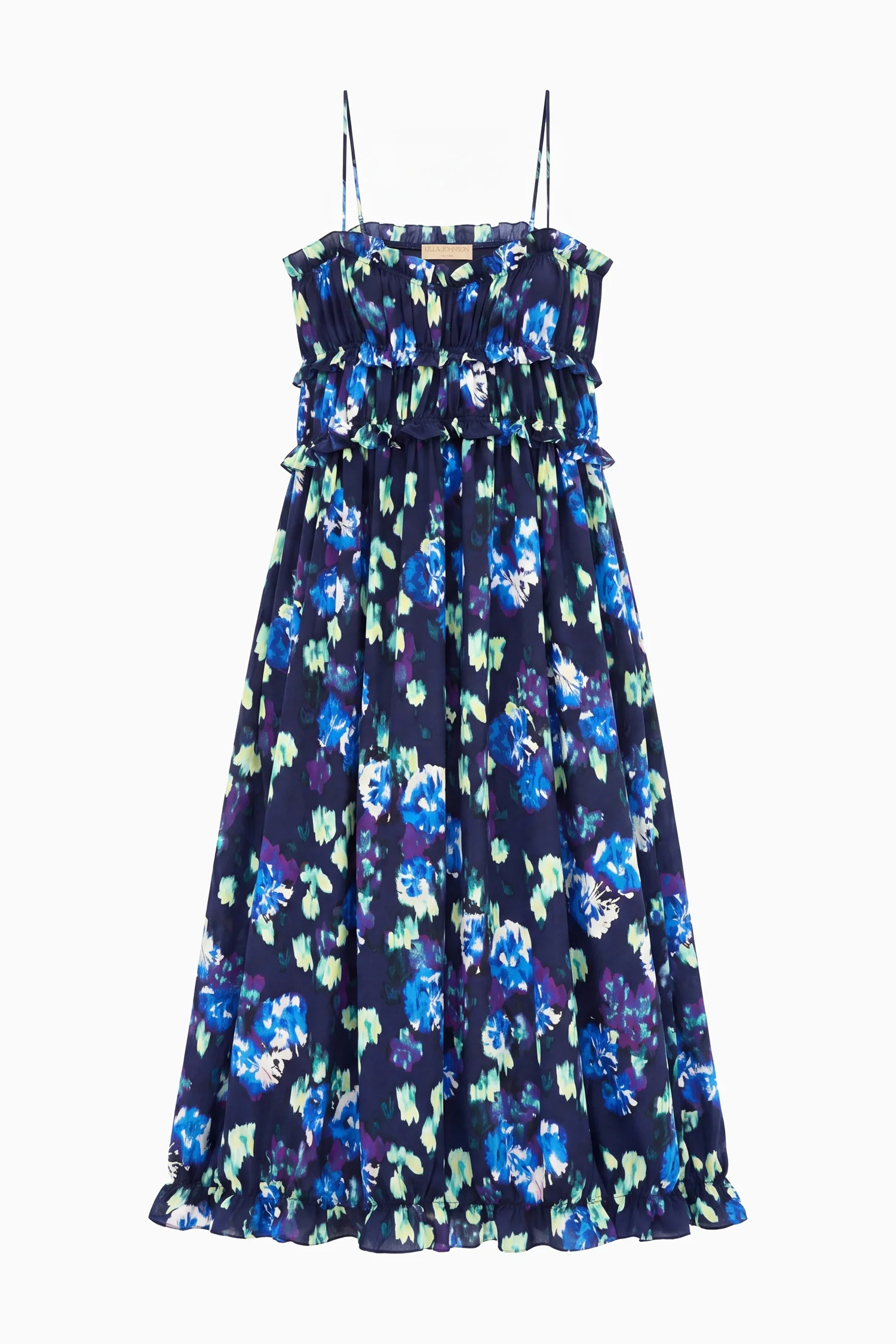Clove Cami Silk Dress - Evening Bloom - Image 6