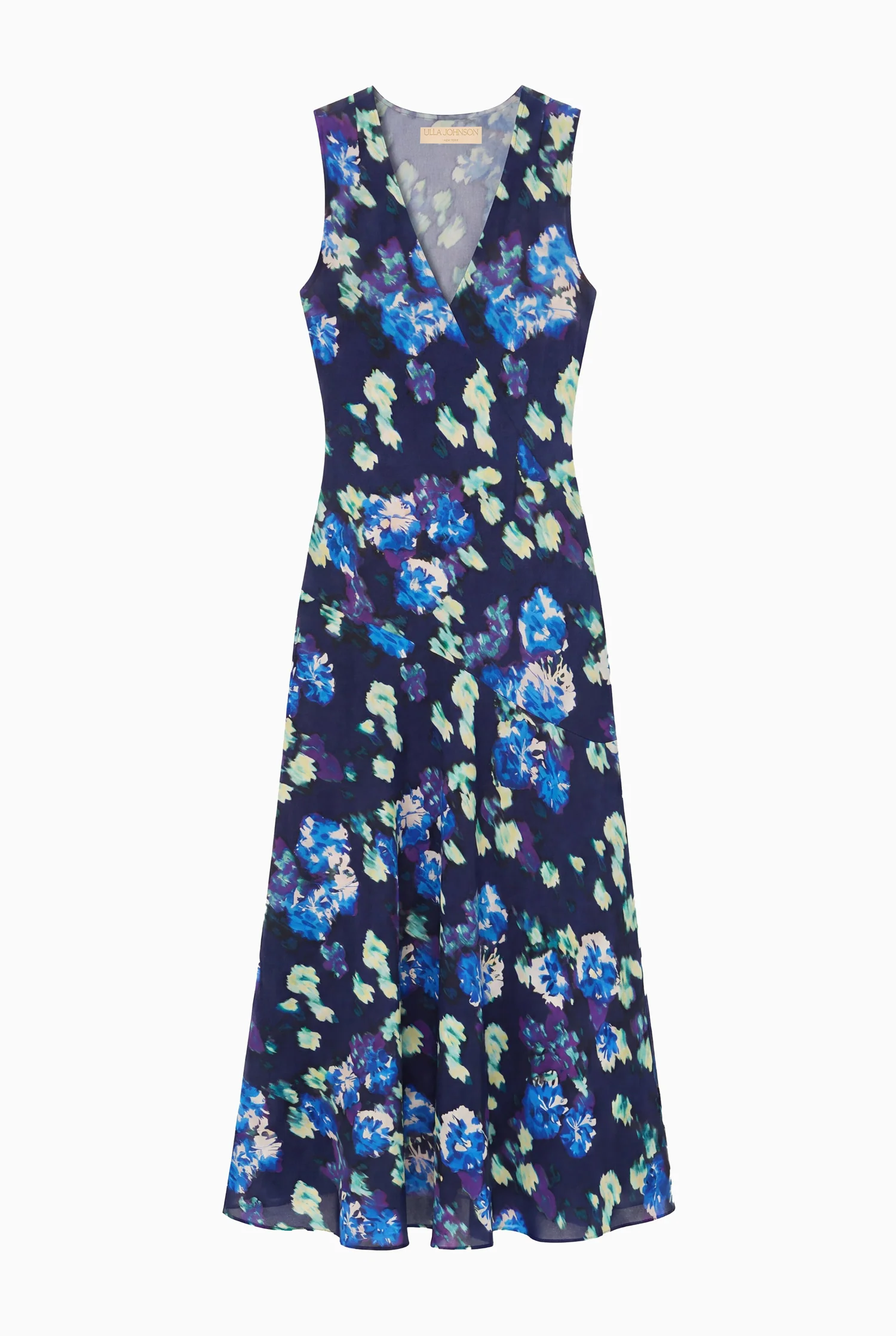 Elowen Silk Dress - Evening Bloom - Image 5