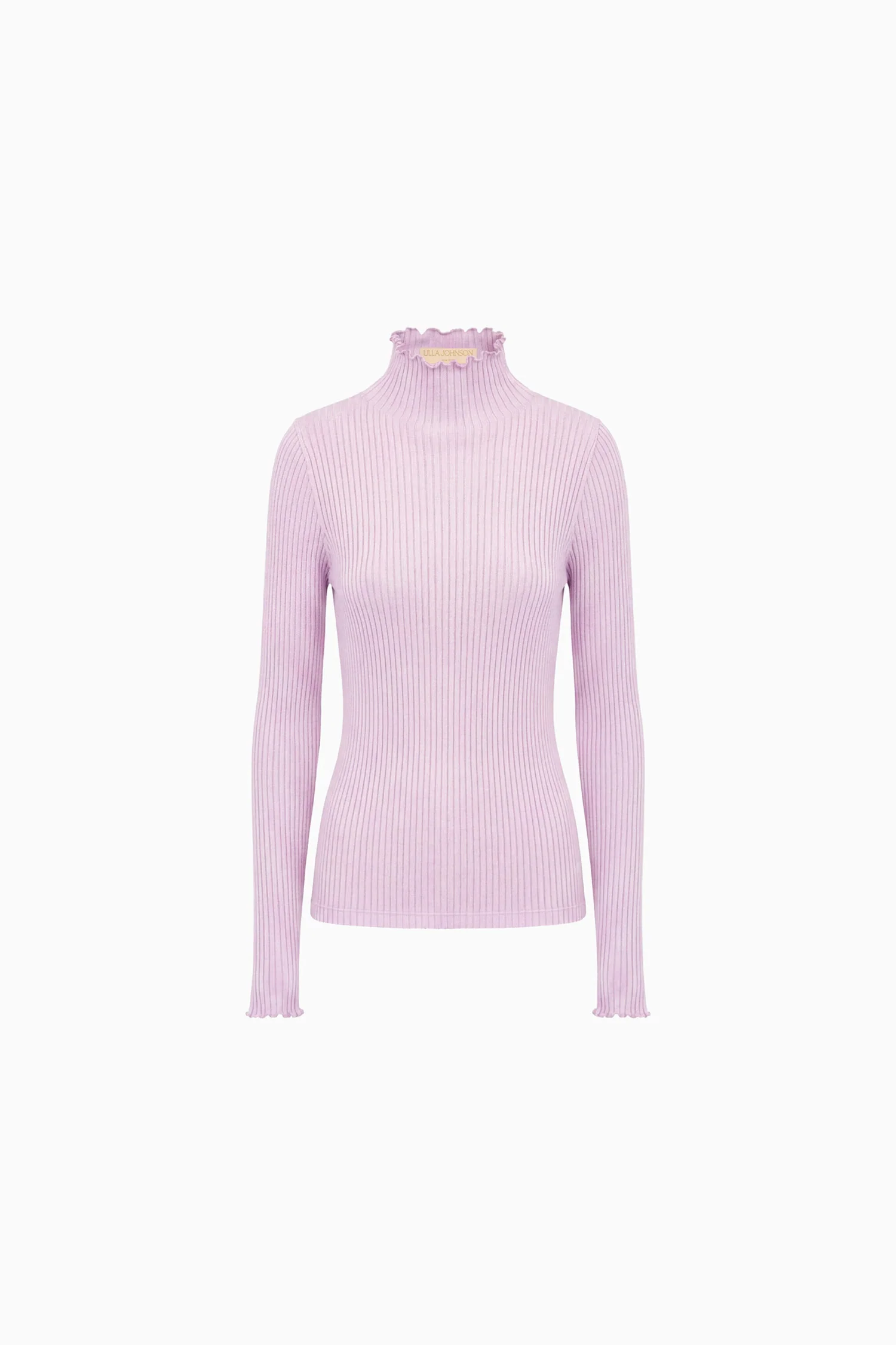 Evie Turtleneck Top - Lilac - Image 5