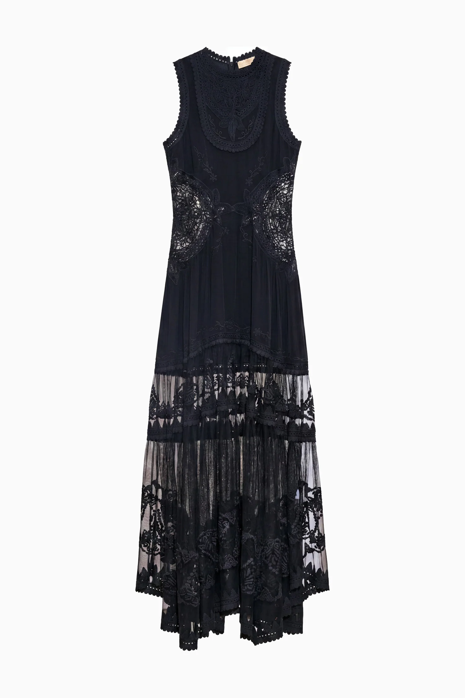 Florence Silk Dress - Noir - Image 5