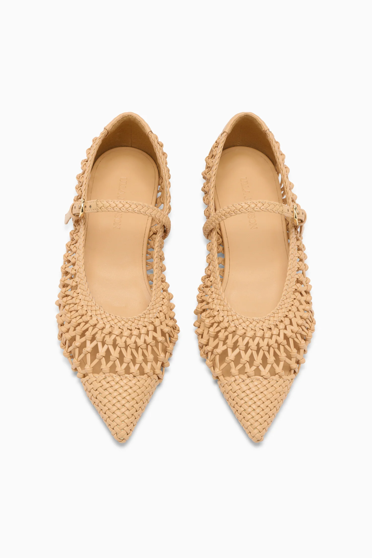 Gracie Hand Knotted Ballet Flat - Miele - Image 4
