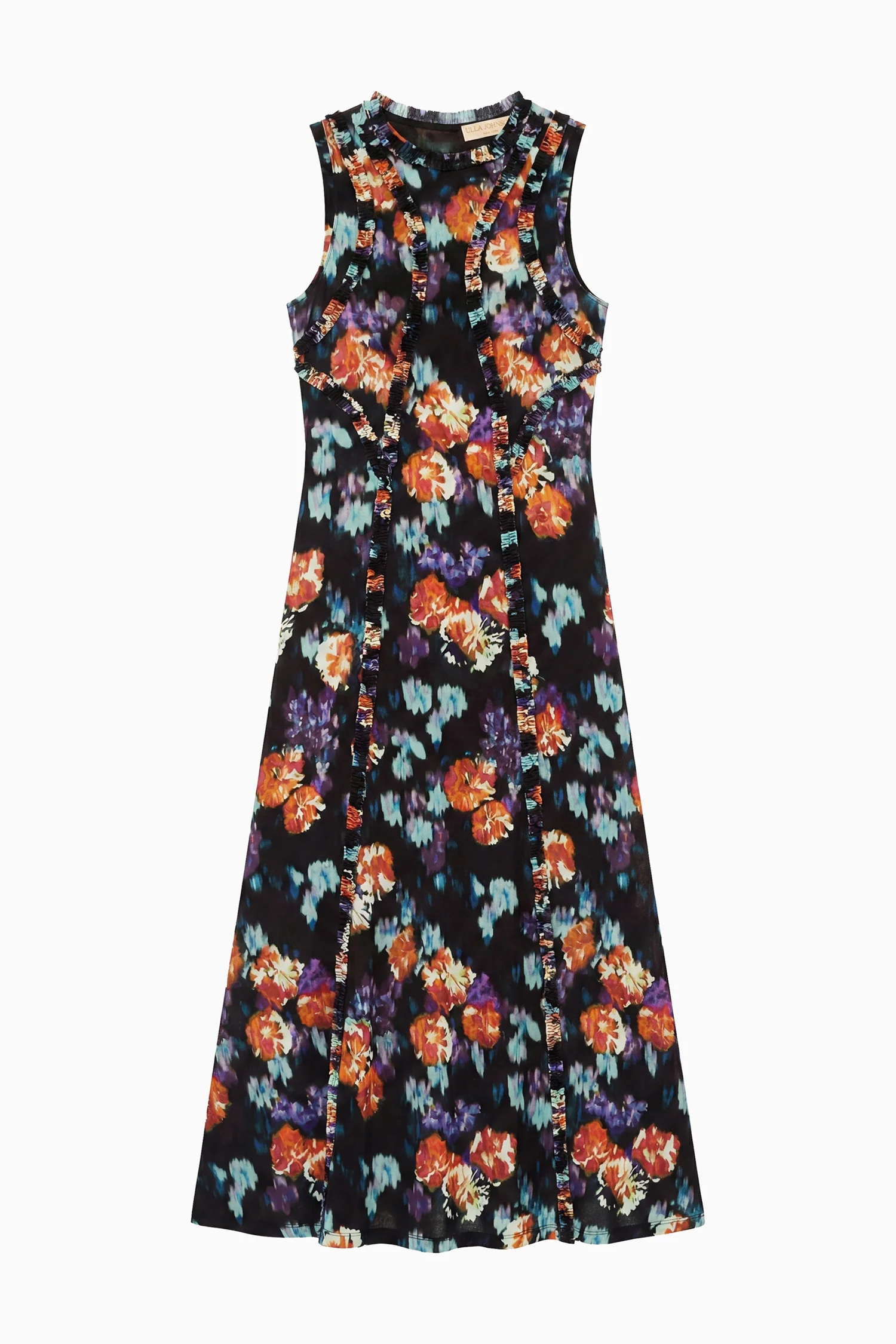 Isabelle Jersey Dress - Nocturne - Image 6
