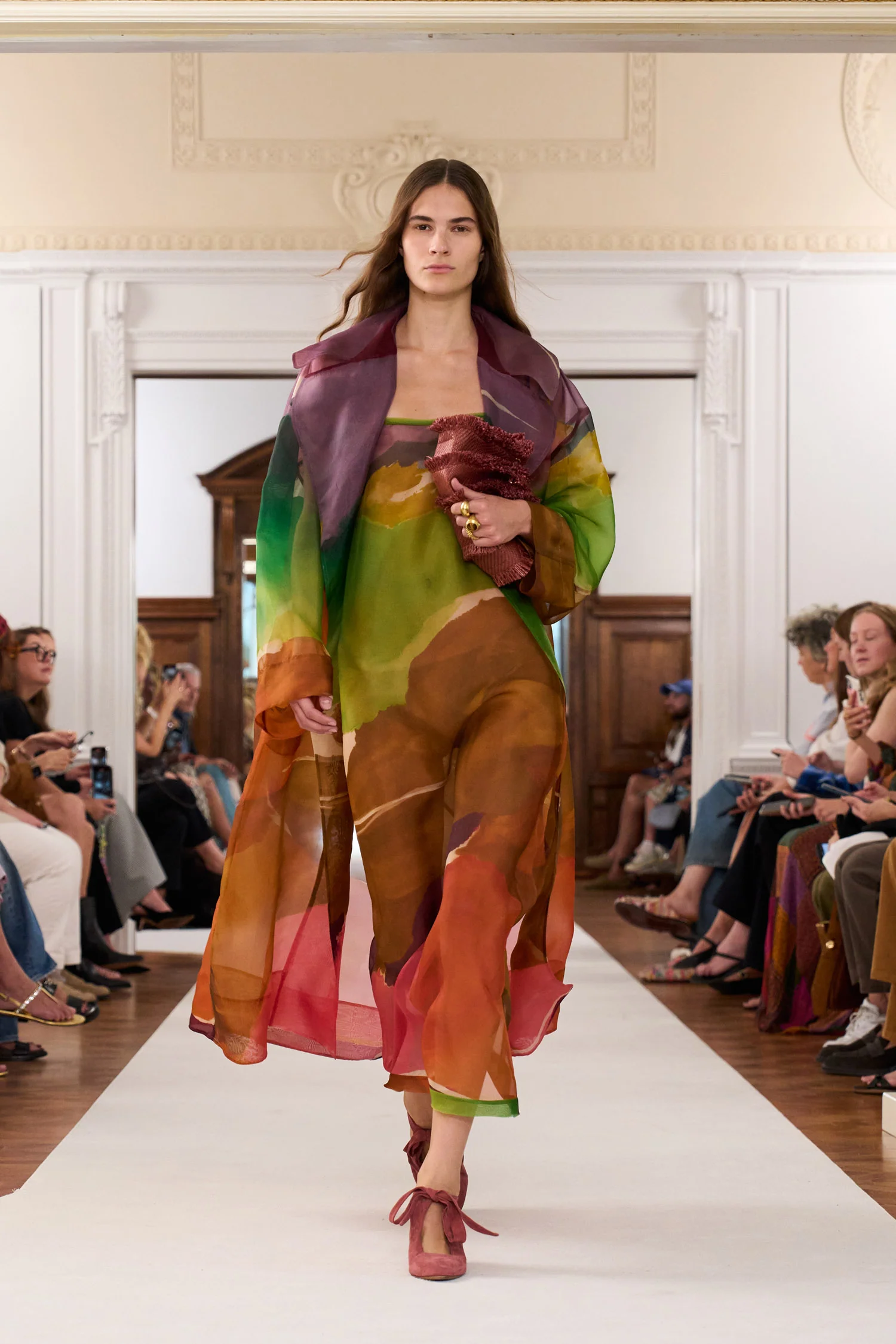 Landscape Organza Dress - Nature Abhors A Vacuum - Image 5