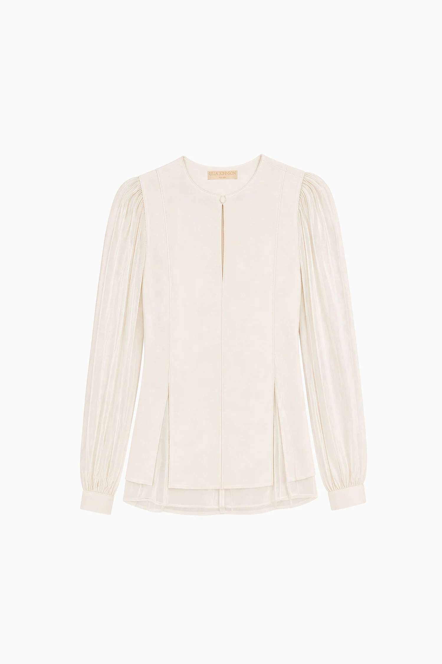 Lucette Long Sleeve Blouse - Pearled Ivory - Image 5