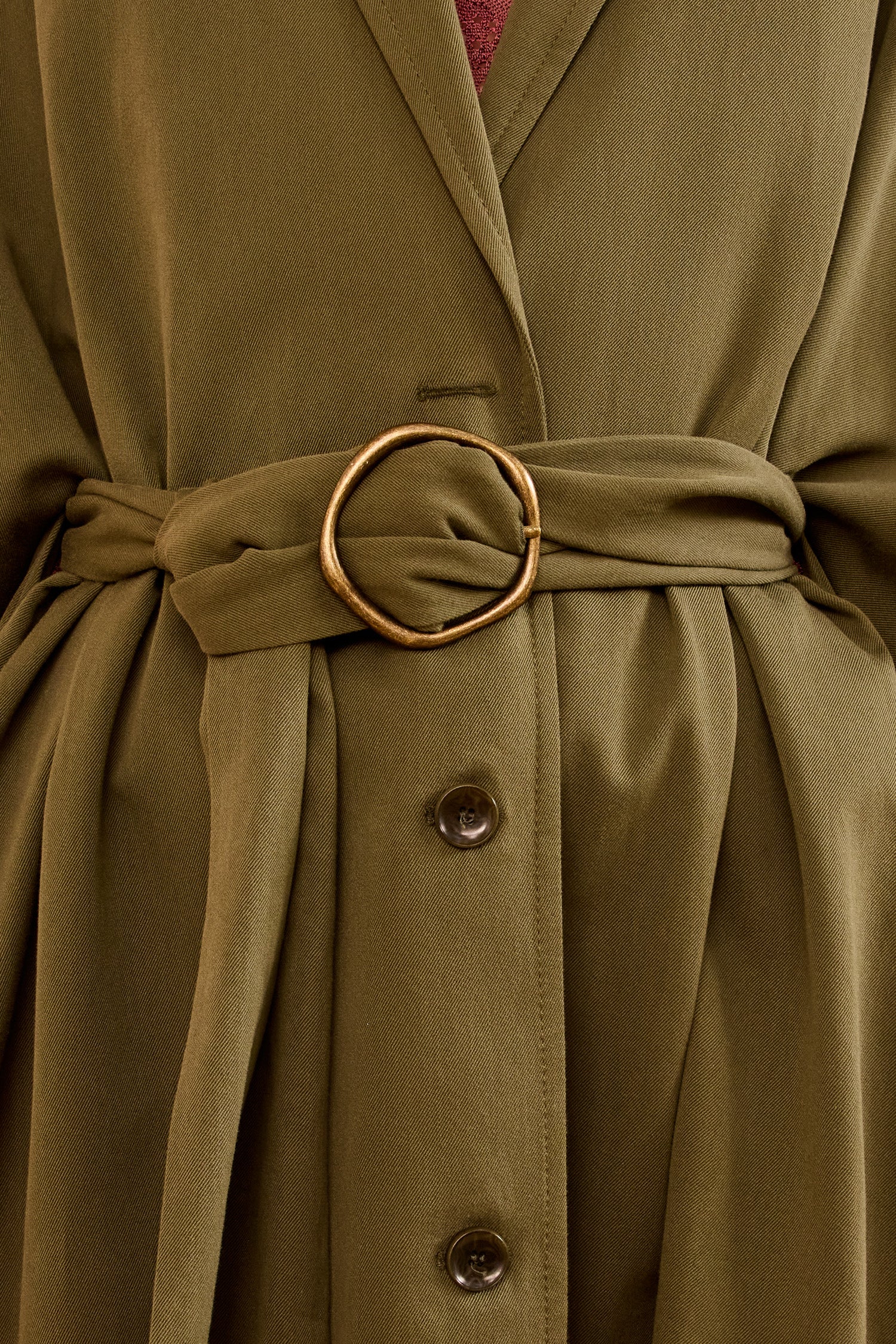Margaux Belted Coat - Pinon - Image 2