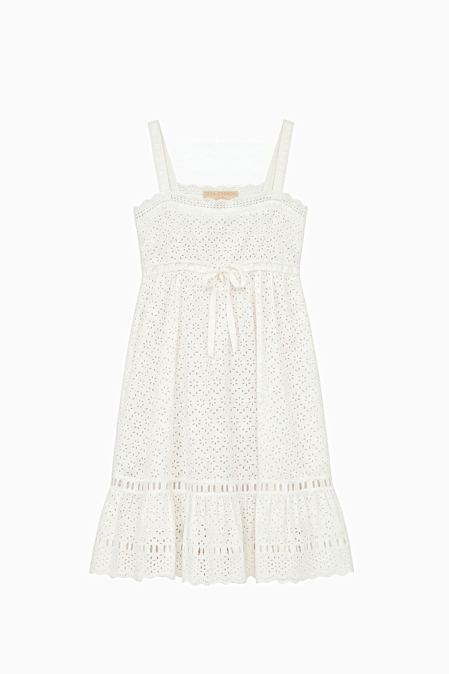 Nerelle Cotton Mini Dress - Pristine - Image 5
