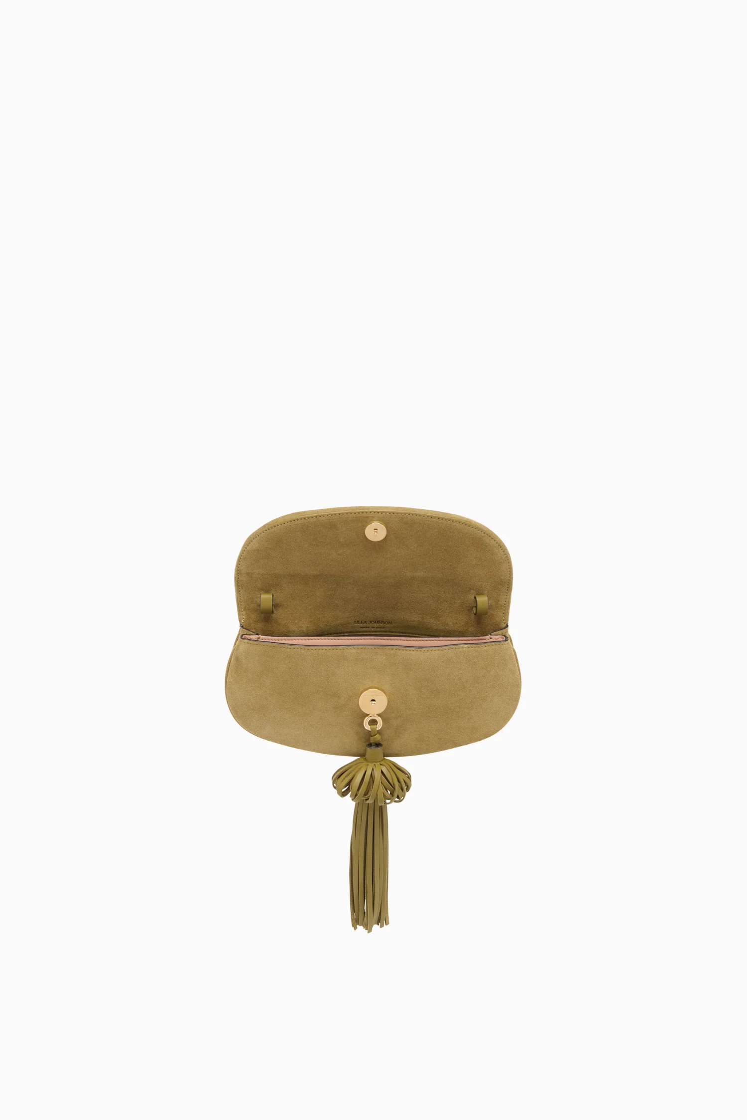 Paloma Flap Tassel Bag - Olive - Image 5
