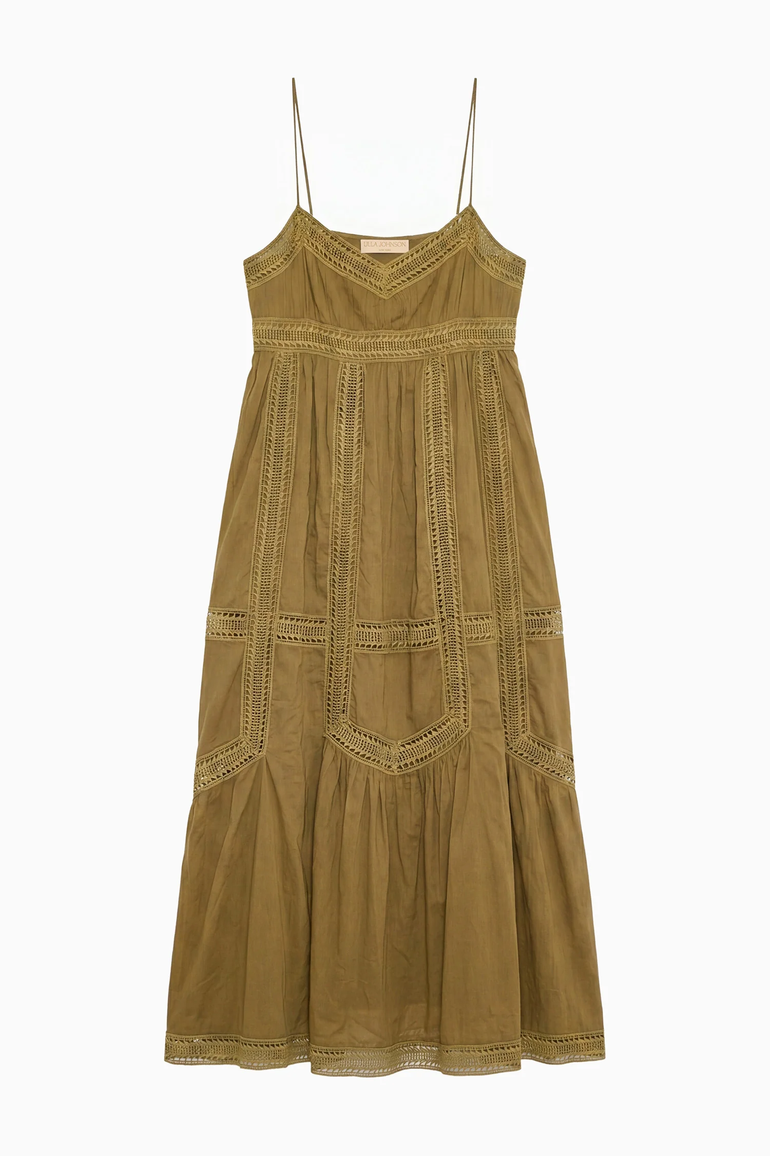 Romilly Cami Cotton Dress - Lichen - Image 5