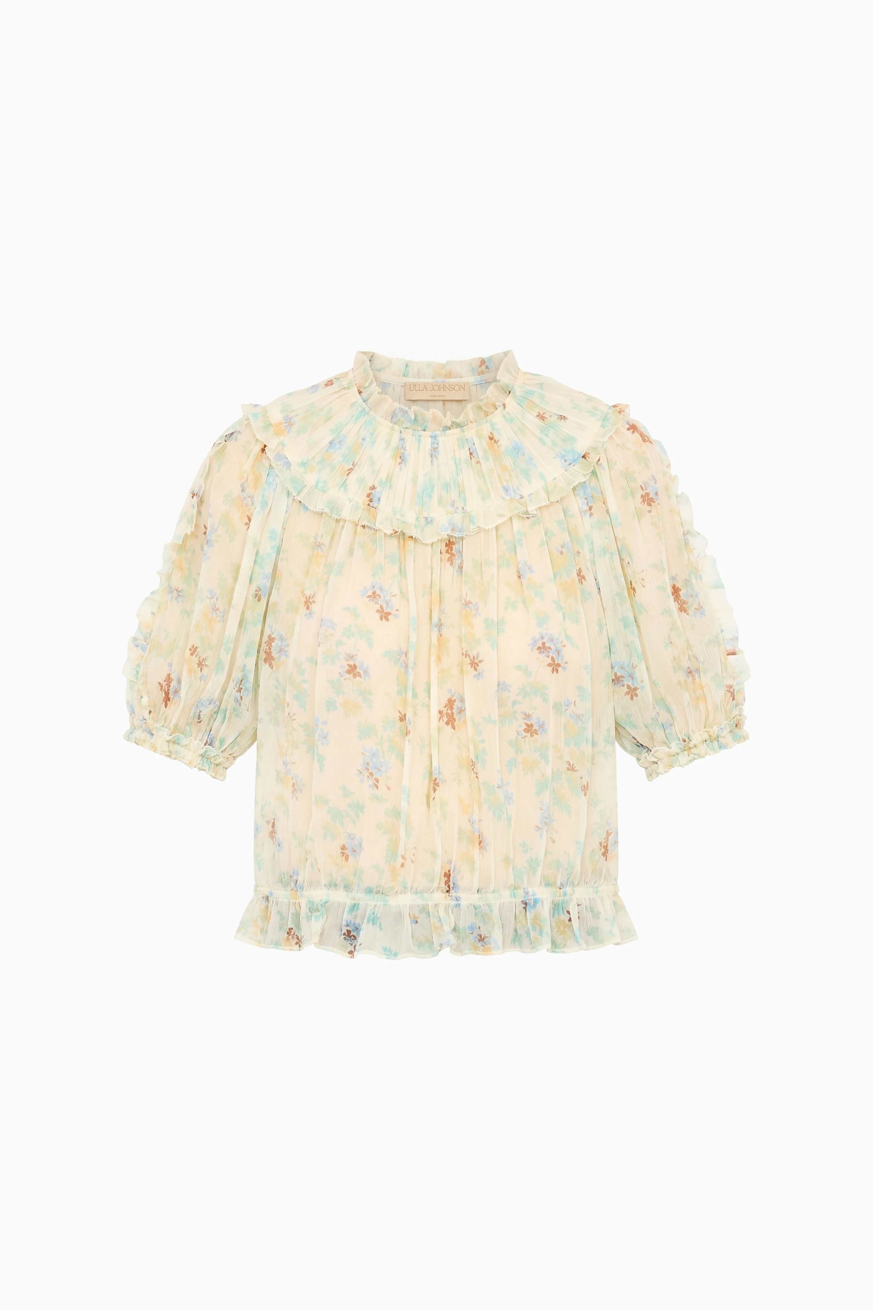Solenne Silk Top - Moon Petal - Image 5