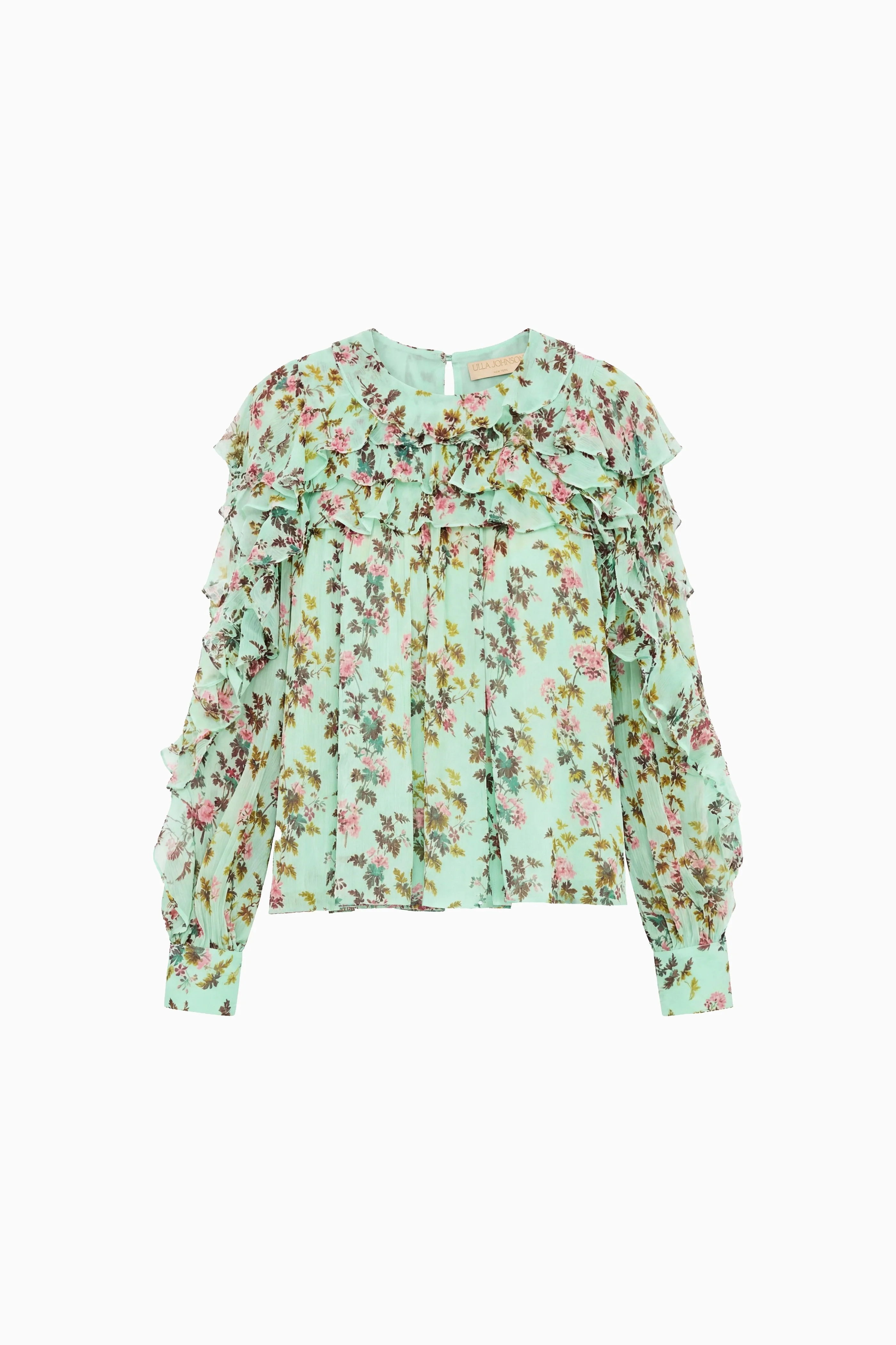 Willow Silk Blouse - Opaline - Image 5
