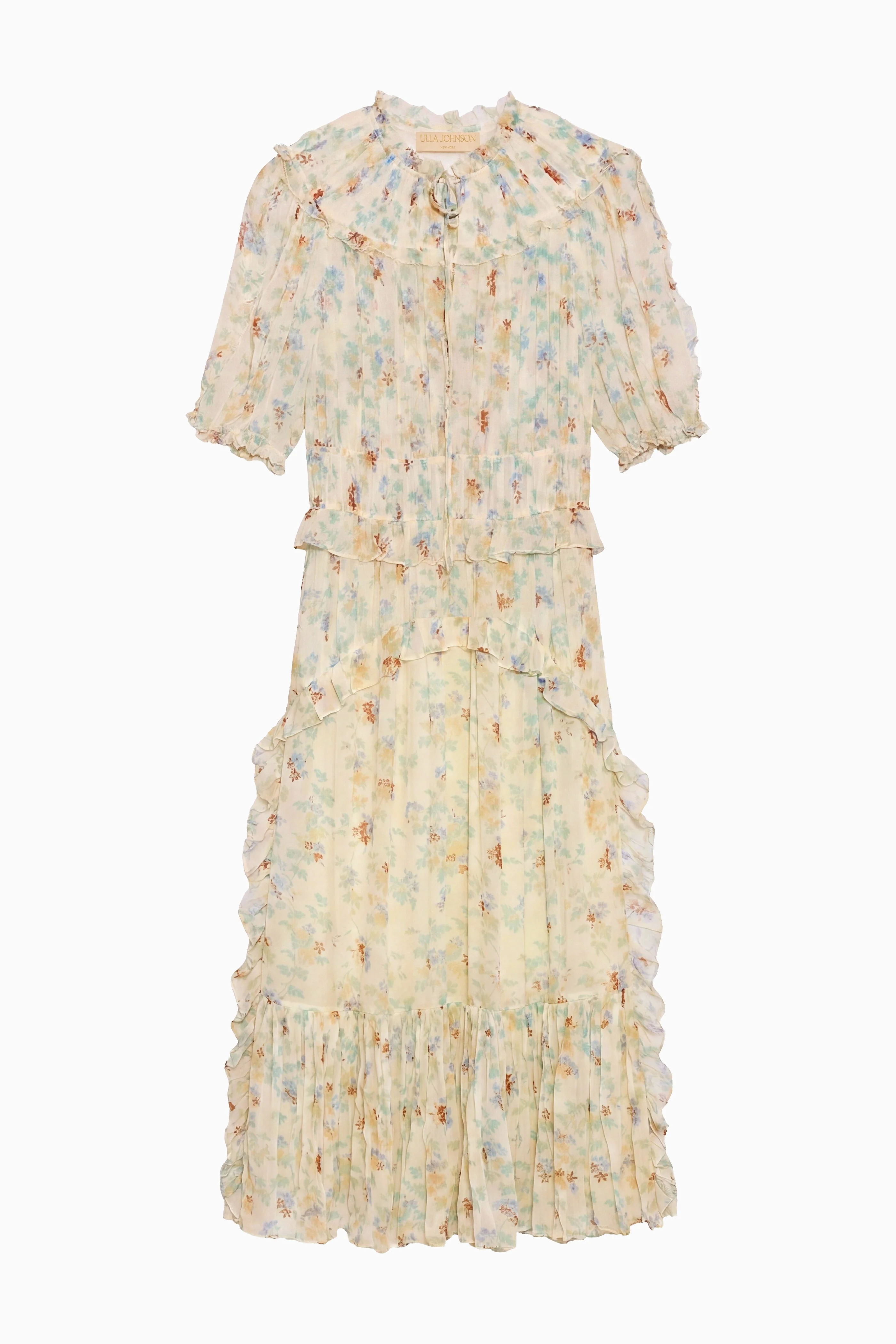 Wren Silk Dress - Moon Petal - Image 5